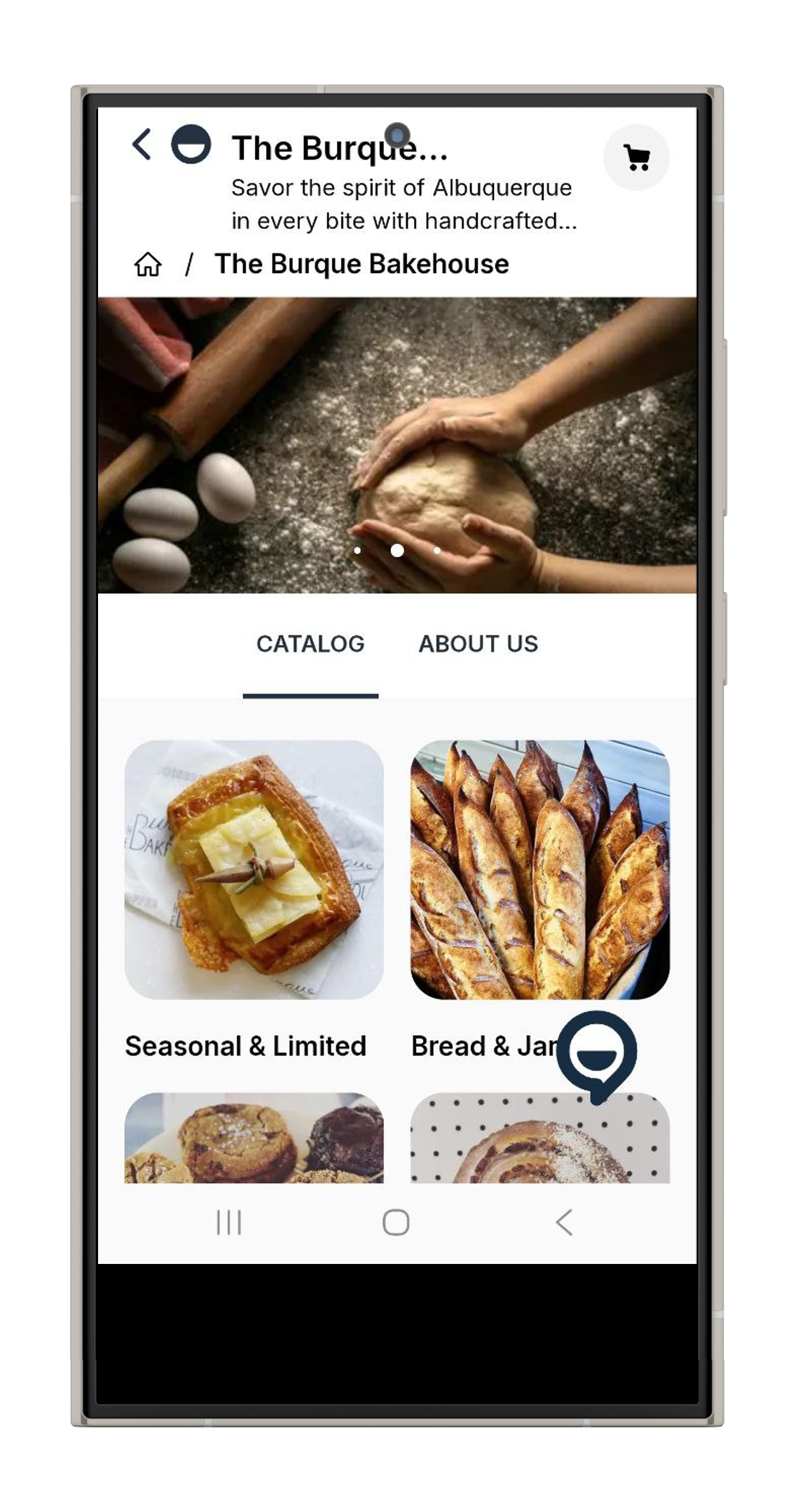 One-Click Bakery Website Builder